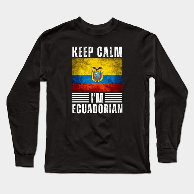 Ecuadorian Long Sleeve T-Shirt by footballomatic